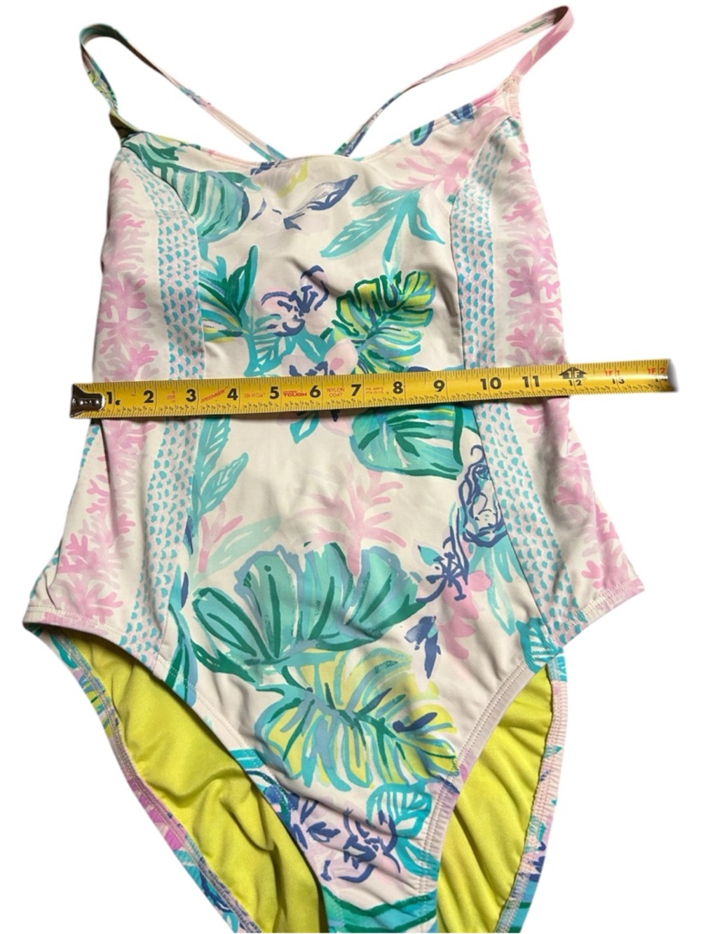 Lilly Pulitzer Women's 248814 Floral Azalea One-Piece Swimsuit Size 4 - Picture 5 of 8